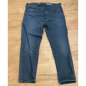 AG Adriano Goldschmied‎ Jeans Mens 31R 32x31 The Tellis Modern Slim Faded Black